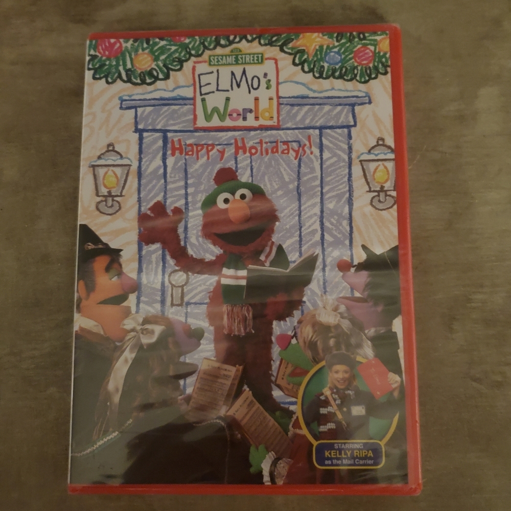 Sesame Street's Elmo World Happy Holidays DVD